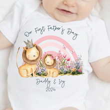 Load image into Gallery viewer, Father’s day gift, New Dad gift, First Father’s day babygrow, First Father’s day baby vest, Our first Father’s day, Best Daddy in the World
