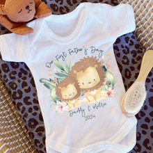 Load image into Gallery viewer, Father’s day gift, New Dad gift, First Father’s day babygrow, First Father’s day baby vest, Our first Father’s day, Best Daddy in the World
