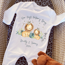 Load image into Gallery viewer, Father’s day gift, New Dad gift, First Father’s day babygrow, First Father’s day baby vest, Our first Father’s day, Best Daddy in the World