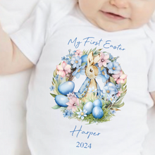 Load image into Gallery viewer, Easter Babygrow, Easter Sleepsuit, My 1st Easter, My First Easter, Babies first Easter sleepsuit, Easter baby outfit, New baby gift Vest