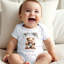 Load image into Gallery viewer, I Love My Auntie Baby Vest, Personalised Babygrow, Aunty Babygrow, Newborn Pregnancy Announcement Gift, Going to be an Auntie, Auntie Gift