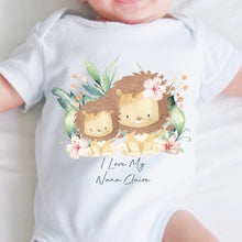 Load image into Gallery viewer, I Love My Auntie Baby Vest, Personalised Sleepsuit, Auntie Babygrow, Newborn Pregnancy Announcement Gift, Going to be an Auntie, Aunty to be