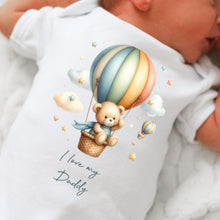 Load image into Gallery viewer, I Love My Brother Baby Vest, Personalised Sibling Bodysuit, Babygrow, Newborn Pregnancy Announcement, Going to be a Big Sister Nana Grandad