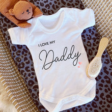 Load image into Gallery viewer, I love you Daddy babygrow / Sleepsuit
