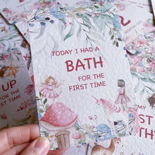 Load image into Gallery viewer, Eucalyptus Fairy Garden Milestone Cards - Set of 30