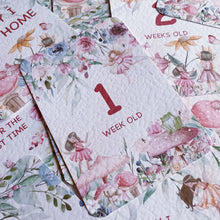 Load image into Gallery viewer, Eucalyptus Fairy Garden Milestone Cards - Set of 30