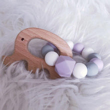 Load image into Gallery viewer, Elephant Mini Teething Ring - Lilac - Hopes, Dreams & Jellybeans