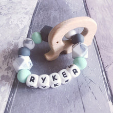 Load image into Gallery viewer, Personalised Elephant Teether