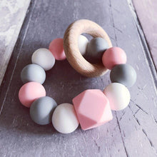 Load image into Gallery viewer, Newborn Mini Teether - Hopes, Dreams & Jellybeans