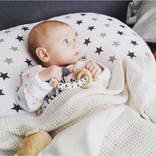 Load image into Gallery viewer, Personalised Silicone Teething Ring - Purple/Gritty - Hopes, Dreams & Jellybeans