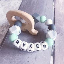 Load image into Gallery viewer, Personalised Elephant Teether