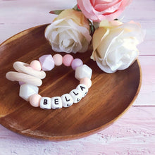 Load image into Gallery viewer, Personalised Silicone Teething Ring