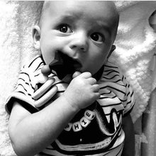 Load image into Gallery viewer, Personalised Silicone Star Teether - Hopes, Dreams & Jellybeans