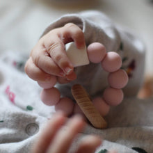 Load image into Gallery viewer, Newborn Mini Teether - Lilac - Hopes, Dreams & Jellybeans