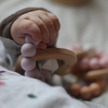 Load image into Gallery viewer, Elephant Mini Teething Ring - Marble - Hopes, Dreams & Jellybeans
