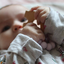 Load image into Gallery viewer, Elephant Mini Teething Ring - Marble - Hopes, Dreams & Jellybeans