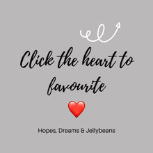 Load image into Gallery viewer, Personalised Silicone Teething Ring - Hopes, Dreams & Jellybeans