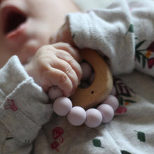 Load image into Gallery viewer, Elephant Mini Teething Ring - Pink - Hopes, Dreams & Jellybeans