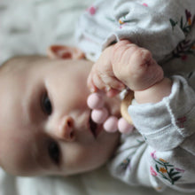 Load image into Gallery viewer, Newborn Mini Teether - Lilac - Hopes, Dreams & Jellybeans