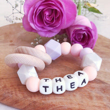 Load image into Gallery viewer, Personalised Silicone Teething Ring