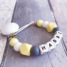Load image into Gallery viewer, Dummy Clip and Teether Set - Hopes, Dreams & Jellybeans