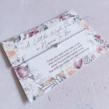 Load image into Gallery viewer, Nana to be gift, Pregnancy Announcement, Pregnancy Reveal, Nana to be, Grandparent to be Reveal Card, New Baby Announcement, Wish Bracelet