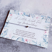 Load image into Gallery viewer, Godmother announcement Will you be my Godmother, Godparent proposal gift, Godmother gift, New Baby, Pregnancy Announcement, Pregnancy Reveal