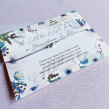 Load image into Gallery viewer, Wish for Grandma, Baby Reveal, Pregnancy wish bracelet, Grandma to be wish bracelet, baby shower gift, nana gift, grandparent announcement