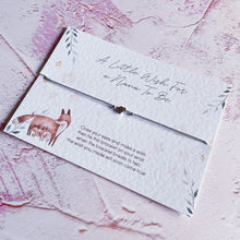 Load image into Gallery viewer, Wish bracelet, Nana to be wish bracelet, Pregnancy Reveal, baby shower gift, Nana gift, Grandparent announcement, You are going to be a Nana