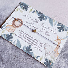 Load image into Gallery viewer, Nanny To Be Card, Wish Bracelet Nanny to Be, New Nanny Card, Gift Card For Nan To Be, Pregnancy Reveal, Grandparent Announcement