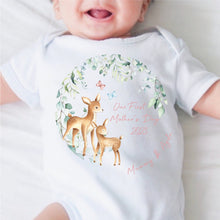 Load image into Gallery viewer, Mother’s day gift, New mum gift, First mother’s day babygrow, First mother’s day baby vest, Our first mother’s day I Love My Mummy Baby Vest