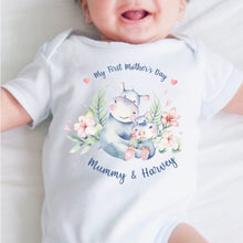 Load image into Gallery viewer, 1st Mother’s day gift, first mother’s day babygrow, first mother’s day baby vest, our first mother’s day, mother’s day vest, I love my Mummy