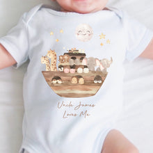 Load image into Gallery viewer, I Love My Uncle Baby Vest, Personalised Uncle Bodysuit, Babygrow, Newborn Pregnancy Announcement, Going to be an Uncle, Uncle Announcement