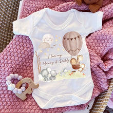 Load image into Gallery viewer, I Love My Mummy Baby Vest, Personalised Babygrow, Daddy Babygrow, Newborn Pregnancy Announcement Gift, Going to be a Mummy, New Mum Gift
