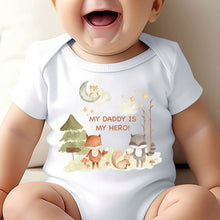 Load image into Gallery viewer, I Love My Daddy Baby Vest, Daddy is my Hero, Daddy Babygrow, Newborn Pregnancy Announcement Gift, Going to be a Daddy, New Dad Gift, Daddy