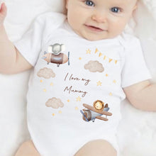 Load image into Gallery viewer, I Love My Nana Baby Vest, Personalised Sleepsuit, Nanny Babygrow, Newborn Pregnancy Announcement Gift, Going to be a Grandma, Granny to be
