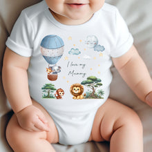 Load image into Gallery viewer, I Love My Big Brother Baby Vest, Personalised Babygrow, Brother Babygrow, Newborn Pregnancy Announcement Gift, Going to be a Big Brother
