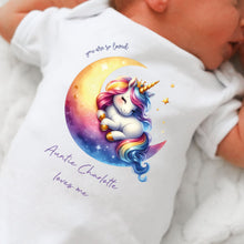 Load image into Gallery viewer, I Love My grandparents Baby Vest, Personalised Nan Bodysuit, Newborn Pregnancy Announcement, Going to be a Grandparent, Baby Announcement