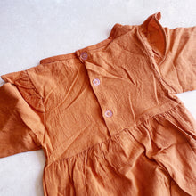 Load image into Gallery viewer, Long sleeved Rompers - Caramel
