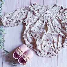 Load image into Gallery viewer, Floral Summer Rompers - Cream