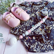 Load image into Gallery viewer, Floral Summer Rompers - Navy