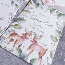Load image into Gallery viewer, Baby Deer Milestone Cards - Set of 30