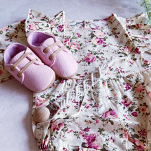 Load image into Gallery viewer, Floral Summer Rompers - Natural