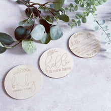 Load image into Gallery viewer, Set of 3 Wooden Milestone Set