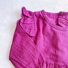 Load image into Gallery viewer, Long sleeved Rompers - Burgundy
