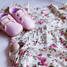 Load image into Gallery viewer, Floral Summer Rompers - Natural