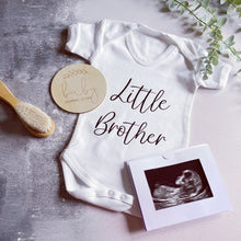 Load image into Gallery viewer, Little Brother Personalised Babygro