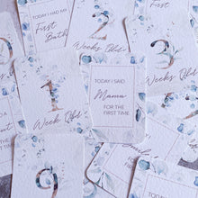 Load image into Gallery viewer, Beautiful Eucalyptus Milestone Cards - Set of 30
