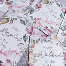 Load image into Gallery viewer, Unicorn Milestone Cards - Set of 30