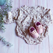 Load image into Gallery viewer, Floral Summer Rompers - Cream